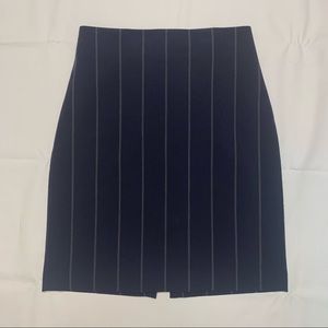 Express pencil skirt professional career pinstripe